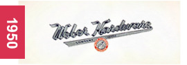 Weber supply logo from 1950